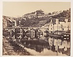 Port de Dinan, Brittany, W.A. Mansell  British, Albumen silver print