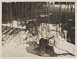 Fischernetze auf Isola Bella, László Moholy-Nagy  American, born Hungary, Gelatin silver print