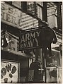 [Army Navy Storefront, New York], Berenice Abbott  American, Gelatin silver print