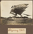 [Jacob Christian Hansen Ellehammer's Experiments in Early Aviation (1905-1919)], Jacob Christian Hansen Ellehammer (Danish, 1871–1946), Gelatin silver prints from glass negatives