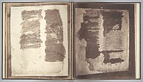 Photographic Facsimiles of the Remains of the Epistles of Clement of Rome.  Made from the Unique Copy Preserved in the Codex Alexandrinus., Roger Fenton (British, 1819–1869), Salted paper prints from glass negatives