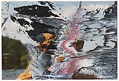 Untitled 4/1/91, Gerhard Richter  German, Oil paint on chromogenic print