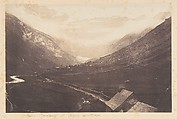 Cirque de Gavarnie, St Sauveur, Joseph Vigier French, Salted paper print from paper negative
