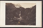 Vue du lac d'Oo ou Seculejo, Bagnère de Luchon, Joseph Vigier French, Salted paper print from paper negative