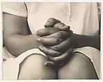 Georgia O'Keeffe–Hands, Alfred Stieglitz  American, Gelatin silver print
