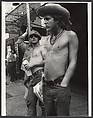 [Two Shirtless Young Men on Street in the French Quarter, New Orleans, Louisiana], Leon Levinstein (American, Buckhannon, West Virginia 1910–1988 New York), Gelatin silver print