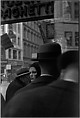 [Pedestrians, Fulton Street, New York City], Walker Evans (American, St. Louis, Missouri 1903–1975 New Haven, Connecticut), Film negative strip