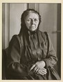 Bergmannsfrau, August Sander  German, Gelatin silver print