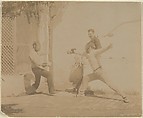 Edmund Quinn Fencing, Thomas Eakins  American, Gelatin silver print