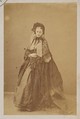 Le chapeau à brides, Pierre-Louis Pierson French, Albumen silver print from glass negative