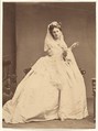 La robe bouffante, Pierre-Louis Pierson French, Albumen silver print from glass negative