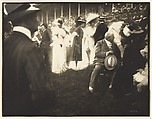 Steeplechase Day, Paris - The Grandstand, Edward J. Steichen (American (born Luxembourg), Bivange 1879–1973 West Redding, Connecticut), Direct carbon print