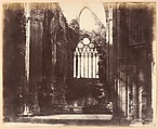 Interior, Tintern, Alfred Capel Cure British, Albumen silver print from paper negative