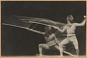 [Fencer], Georges Demeny  French, Gelatin silver print