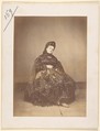 Le Caracul (L'Astrakhan), Pierre-Louis Pierson  French, Albumen silver print from glass negative