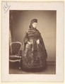 Le Caracul (L'Astrakhan), Pierre-Louis Pierson  French, Albumen silver print from glass negative