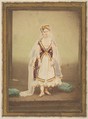 [La Comtesse in robe de piqué‚ or as Judith (?)], Pierre-Louis Pierson  French, Albumen silver print from glass negative with applied color