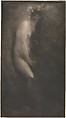 Figure with Iris, Edward J. Steichen  American, born Luxembourg, Direct carbon print