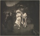 After the Grand Prix - Paris, Edward J. Steichen American, born Luxembourg, Direct carbon print