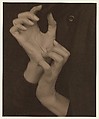 Georgia O'Keeffe — Hands, Alfred Stieglitz  American, Palladium print
