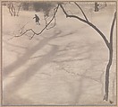Winter, Central Park, New York, Paul Strand American, Platinum print
