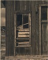 Ghost Town, Paul Strand American, Platinum print