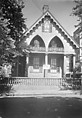 [Wooden Gothic Revival House, Cambridge, Massachusetts], Walker Evans (American, St. Louis, Missouri 1903–1975 New Haven, Connecticut), Film negative