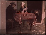 [Two Men Playing Chess], Alfred Stieglitz (American, Hoboken, New Jersey 1864–1946 New York), Autochrome
