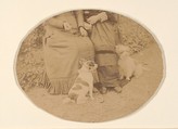 Les Chiens, Pierre-Louis Pierson French, Albumen silver print from glass negative