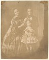 En famille, Pierre-Louis Pierson  French, Salted paper print from glass negative