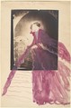 [La Comtesse at Table with Hand to Face], Pierre-Louis Pierson  French, Salted paper print from glass negative with applied color