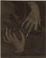 Georgia O'Keeffe – Hands and Thimble, Alfred Stieglitz  American, Palladium print