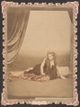 [Reine d'Etrurie], Pierre-Louis Pierson  French, Albumen silver print from glass negative with applied color