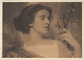 Frau Willi Geiger (Clara), Frank Eugene American, Platinum print