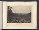 Mission Ridge Scene of Sherman's Attack, George N. Barnard American, Albumen silver print from glass negative