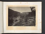 Whiteside Valley Below the Bridge, George N. Barnard American, Albumen silver print from glass negative