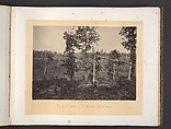 Battle Ground of Resacca, Georgia No. 2, George N. Barnard American, Albumen silver print from glass negative