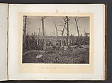 Battle Ground of Resacca, Georgia No. 3, George N. Barnard  American, Albumen silver print from glass negative