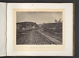 The Allatoona Pass Looking North, Georgia, George N. Barnard  American, Albumen silver print from glass negative