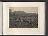 The Front of Kenesaw Mountain, Georgia, George N. Barnard  American, Albumen silver print from glass negative