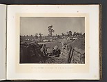 Rebel Works in Front of Atlanta, Georgia No. 3, George N. Barnard  American, Albumen silver print from glass negative