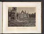 Ruins in Columbia, South Carolina, George N. Barnard  American, Albumen silver print from glass negative