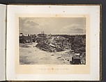 Interior View of Fort Sumpter, George N. Barnard  American, Albumen silver print from glass negative