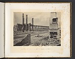 Ruins of the R.R. Depot, Charleston, South Carolina, George N. Barnard American, Albumen silver print from glass negative