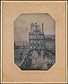 Défilé sur le Pont-Royal, Marie-Charles-Isidore Choiselat  French, Daguerreotype