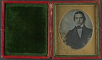 [Portrait of a Young Man], Samuel F. B. Morse (American, Charlestown, Massachusetts 1791–1872 New York), Daguerreotype