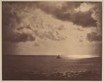 Brig on the Water, Gustave Le Gray French, Albumen silver print from glass negative