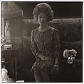 Mrs. T. Charlton Henry on a couch in her Chestnut Hill home, Philadelphia, Pa., Diane Arbus  American, Gelatin silver print