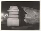 Le pilier du Métro Corvisart, Brassaï French, born Romania (Transylvania), Gelatin silver print