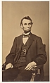 Abraham Lincoln, Anthony Berger  American, Albumen silver print from glass negative
